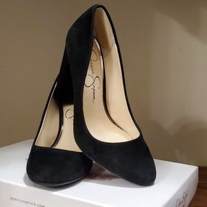 Jessica Simpson Black Suede Size 6